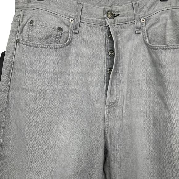 Rag & Bone 90s High Rise Jean in Anchor (Light Grey) Size 31/12 NWT $275 - Picture 7 of 16